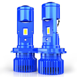 H4 IP68 Không Thấm Nước Chất Lượng Cao Tự Động Đèn LED Cho Xe <span class=keywords><strong>Mini</strong></span> Ống Kính Dự Án 55W Xe Máy/Xe Phổ Phía Trước Đèn Pha LED - Product Image 1