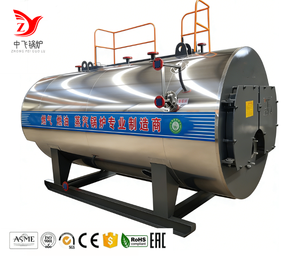 Chaudière à vapeur au gaz et au mazout Zhongfei WNS avec dispositifs de sécurité complets pour un fonctionnement autonome - Product Image 6