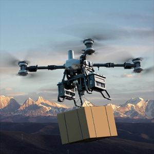 Drone de livraison et de transport de marchandises FC100, Version Globale 100, UAV de transport, Stock d'origine, Plastique, Usage commercial et de réponse aux urgences - Product Image 2