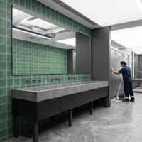 Toilettes publiques préfabriquées 40HQ - Bloc de toilettes modulaire en acier inoxydable, certifié Watermark et SAA, pour extérieur