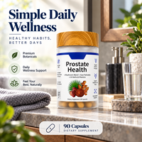 Capsules de Palmier Nain pour la Santé Urinaire et la Prostate des Hommes - Formule à Base de Plantes, Complément Alimentaire, OEM et Marque Privée
