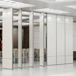 Parete Divisoria Mobile Fonoassorbente Componibile e Pieghevole per Ufficio, Commerciale, Moderna e Impermeabile in Materiale Composito per Hotel - Product Image 1