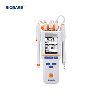 BIOBASE China Alat Ukur Kualitas Air Portabel Multiparameter M310F Layar LCD Multi-reading Kompensasi Suhu Otomatis