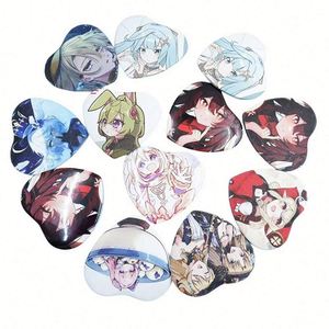 เข็มกลัดโลหะรูปหัวใจพิมพ์ลาย UV โลโก้ตามสั่ง สำหรับโปรโมชั่น ขายส่ง - Product Image 1