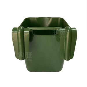 Pp nhựa thức ăn chăn nuôi xô với móc trên Feeder <span class=keywords><strong>mountable</strong></span> ngựa thức ăn xô - Product Image 2