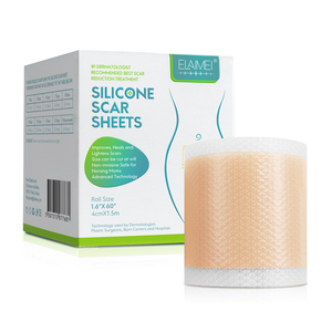 <span class=keywords><strong>Rouleau</strong></span> de cicatrice en silicone de marque privée OEM ODM pour les soins de la peau, patch de dissolvant de cicatrice médicale 1.5 mètres de feuilles de cicatrice en silicone - Product Image 3