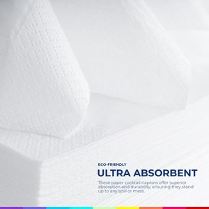 Tovaglioli Personalizzati con Logo, All'Ingrosso, Ecologici, <span class=keywords><strong>a</strong></span> 2 Veli, in Carta di Cellulosa Vergine, Serviettes De Tables - Product Image 5