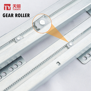 Kính hiện đại trượt ngăn kéo với Slim kim loại hộp đôi tường trượt cho nhà bếp và ăn uống đồ nội thất vật liệu sắt - Product Image 3