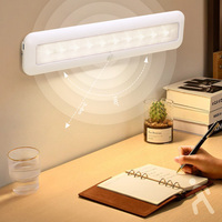 KSWING capteur de mouvement Rechargeable LED sous-armoire lumières chambre cuisine Design moderne OEM vente en gros placards intérieur