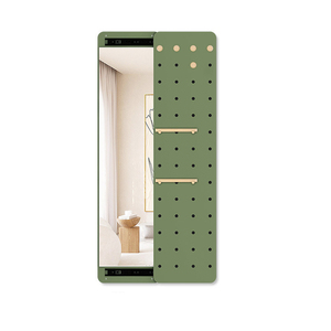 Modern Stylish Decoration Shelf <strong>Dressing</strong> <strong>Mirror</strong> Solid Wood Partition Cloak Rack Full Body <strong>Mirror</strong> - Product Image 6