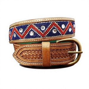 Cinturón Trenzado de Cuero Vacuno de Primera Calidad, Unisex, con Hebilla Cuadrada de Acero Vintage, Resistente al Agua, Duradero y Ecológico, Superventas - Product Image 3