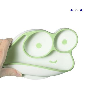 <span class=keywords><strong>Assiette</strong></span> à ventouse en silicone pour bébé, de qualité alimentaire, antidérapante, sans BPA, passe <span class=keywords><strong>au</strong></span> micro-ondes, plats divisés pour enfants, <span class=keywords><strong>assiette</strong></span> à dîner pour bébé avec couvercle - Product Image 5