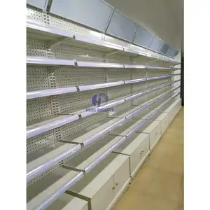 Ideas Estantería Tienda de conveniencia Librería Estantes Tienda Estantes Góndola Supermercado Góndola Estantes de pared a pared - Product Image 1