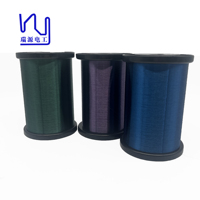 Fil polyéthylène de couleur rouge, bleu, vert, violet, 42AWG