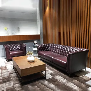 Design Recliner Sectional Europäische Wohnzimmer möbel Sofa Set von Chesterfield 3 2 1 Luxus Leders ofa Modern Modular 1853