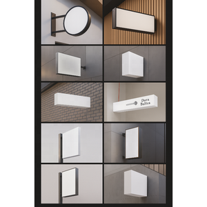 Koncept Tùy Chỉnh <span class=keywords><strong>LED</strong></span> Quảng Cáo Ánh Sáng Hộp Ngoài Trời Dấu Hiệu Không Thấm Nước Lightbox Hiển Thị Cho Cửa Hàng Cửa Hàng Treo Tường Biển - Product Image 4