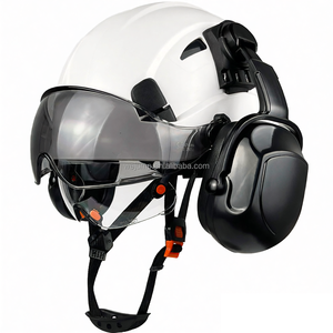 <span class=keywords><strong>Casque</strong></span> <span class=keywords><strong>de</strong></span> <span class=keywords><strong>sécurité</strong></span> industriel Wejump en gros <span class=keywords><strong>avec</strong></span> lunettes intégrées et protections auditives pour la construction industrielle et la foresterie - Product Image 2
