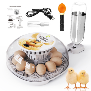 12egg lồng ấp sử dụng cá nhân mini Lồng ấp nở trứng cho gà gia cầm vịt trứng nở máy - Product Image 1