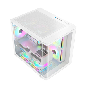 Đặt Hàng Số Lượng Lớn Máy Tính Để Bàn Trường Hợp Rỗng Trường Hợp 3.0 USB Tùy Chỉnh OEM Sea View Phòng Chơi Game Trường Hợp Với Hai Tấm Kính - Product Image 5