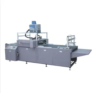 semi automatic spraying and assembly machine for rigid box