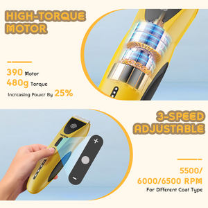 เครื่องตัดขนสุนัขไฟฟ้า LILIPRO PT306 แบบมืออาชีพ เงียบ ชาร์จไฟได้ ชุดอุปกรณ์ตัดแต่งขนสัตว์เลี้ยงไร้สาย สำหรับแมวและสัตว์อื่นๆ - Product Image 3