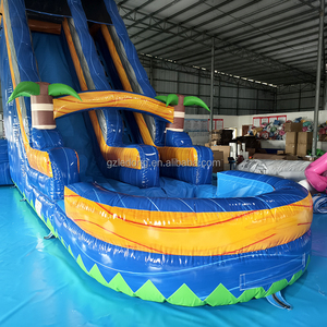 Tùy Chỉnh Ngoài Trời Dành Cho Người Lớn Thương Mại Bơm Hơi Khổng Lồ Trượt Nước Giá Rẻ Sân Sau Trượt Bơm Hơi Với Hồ Bơi - Product Image 4