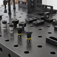 Meisida Nouvelle Station de Soudage Modulaire Flexible 3D Haute Précision, Plateforme de Fixation en Acier Q355 Nitruré au Plasma, Taille Personnalisée pour Soudage