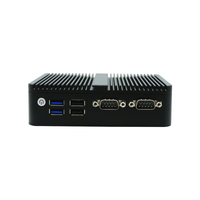 Endüstriyel Fansız Mini Bilgisayar Intel 12. Nesil N100 Dört Çekirdekli DDR4 32GB SSD/HDD Destekli Win11 Linux İşletim Sistemli