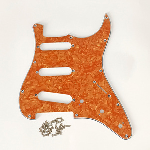 Nhiều màu chống xước phía trước bảo vệ guitar vuông nhựa Pickguard cho guitar điện với biểu tượng tùy chỉnh renhart - Product Image 4