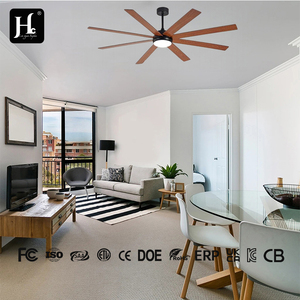 72 inch large outdoor <b>ceiling</b> fan with bladeless DC motor, simple modern <b>ceiling</b> fan with <b>light</b> and <b>remote</b> <b>control</b> - Product Image 3