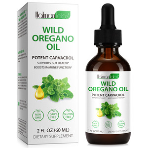 Hatmanlabs 60ml Wild <strong>Oil</strong> of <strong>Oregano</strong> Oral Drops Food Grade Dietary Supplement 100% Pure Natural <strong>Oregano</strong> <strong>Oil</strong> Drops for Sale - Product Image 1