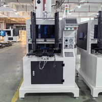 Machine de fraisage et de ponçage automatique à double bras pour le travail du bois et des planches de bambou, avec double lame de découpe, 8.75kW, 900kg
