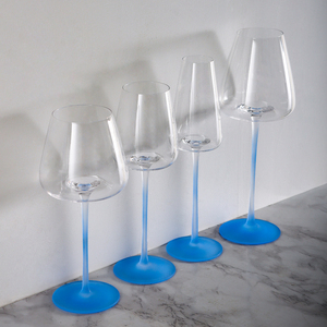 Copa de <span class=keywords><strong>Vino</strong></span> de Cristal Azul de Lujo de Alta Calidad, Copa Azul Mate para Servir <span class=keywords><strong>Vino</strong></span> <span class=keywords><strong>Tinto</strong></span>, para Fiestas, Hogar, Bar, Restaurantes - Product Image 5