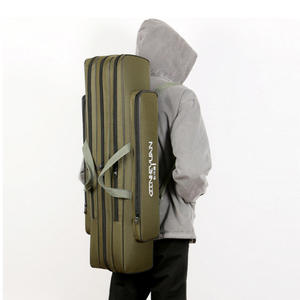 Sac à dos de pêche double couche grande capacité sur mesure 1,25 mètre 80cm90cm en Oxford imperméable avec espace de rangement pour canne à pêche - Product Image 4