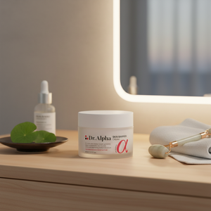 Dr. Alpha 80ml Premium Quality Night Skin Barrier Moisturizing Facial Cream Ceramide Centella Niacinamide for Targeted Skin Care - Product Image 3
