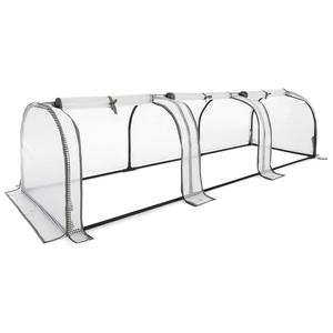 Nhà Máy Bán Hàng Trực Tiếp Mưa Bằng Chứng Lạnh Bằng Chứng Mini Nhà Kính Nhỏ Phát Triển Đường Hầm Cloche Vườn Polytunnel Nhà Kính - Product Image 1