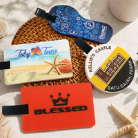 Tag Bagasi PVC Lunak Dura Ble, Tag Tas Koper Custom, Aksesoris Tas, Tag Tas Tangan, Tahan Air, Fleksibel, Hadiah Promosi