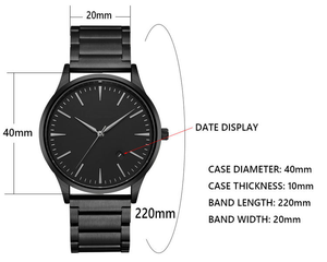 Montre-bracelet automatique mécanique de luxe vintage en acier inoxydable pour femme, étanche 20 ATM, en acier inoxydable, pour homme, en promotion - Product Image 6