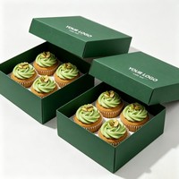 Boîte en carton alimentaire recyclable personnalisable pour cupcakes, gâteaux au chocolat, Shufulei, rouleaux suisses et desserts – Vente en gros pour emballage à emporter