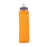 Pliable 300ML 500Ml Tpu Running Pliable Rotary Switch Bite Valve Soft Flask Pliable Water Bottle
