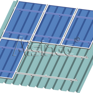 ขายึดหลังคาพลังงานแสงอาทิตย์สำหรับหลังคาโลหะ estrutura SOLAR Para telha trapezoidal | <span class=keywords><strong>artsign</strong></span> - Product Image 3