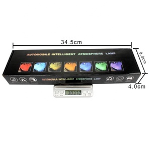 18 Led trang trí môi trường xung quanh chuỗi ánh sáng giao hưởng Led Xe bầu không khí đèn kiểm soát ứng dụng RGB bầu không khí ánh sáng cho Led Xe - Product Image 4