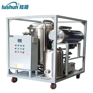 Mobile Vacuum Turbine Oil Purifier with trailer