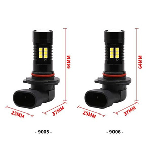 Sistema de iluminación automotriz 3030 21SMD LED Luces antiniebla/de conducción <span class=keywords><strong>H4</strong></span> H11 H7 H8 9005 9006 Modelos Aluminio Ace Bravo - Product Image 3