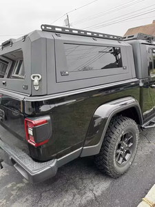 Capot de camionnette en aluminium personnalisé avec deux fenêtres coulissantes pour <span class=keywords><strong>Jeep</strong></span> Gladiator JT, étanche et antirouille - Product Image 6
