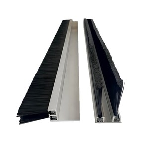 Industrial Strip <b>Brush</b> Aluminum Alloy Nylon Bristle Dustproof Sealing <b>Brush</b> For Mechanical Use Customizable Width - Product Image 4