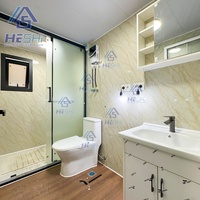Casa Contenedor Prefabricada Expandible Solar de 20 y 40 Pies, con 1, 2, 3, 4 o 5 Dormitorios, Baño Moderno, Hogar Portátil Tipo Villa