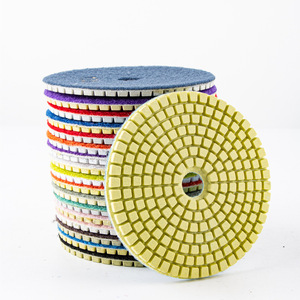 Disques de polissage diamantés à sec et humide de 4 "100mm pour béton, granit, marbre, quartz, comptoir - Product Image 5