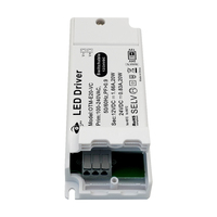 Fuente de Alimentación LED de Voltaje Constante de 60W con Certificación CE, Voltaje de Salida Conmutable 12/24Vac, Transformador LED 12V 24V