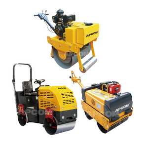 Rodillo Vibratorio para Pavimento de 3, 5 Toneladas, 7hp, 9hp, 20hp, Diésel/Gasolina, con Control Hidráulico, de Tambor Simple o Doble, para Construcción - Product Image 1